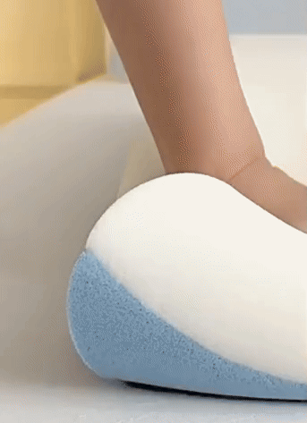 탄탄한 면 누르는 모습