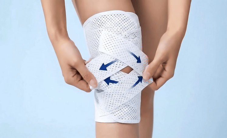 X자 테이핑 구조 압박